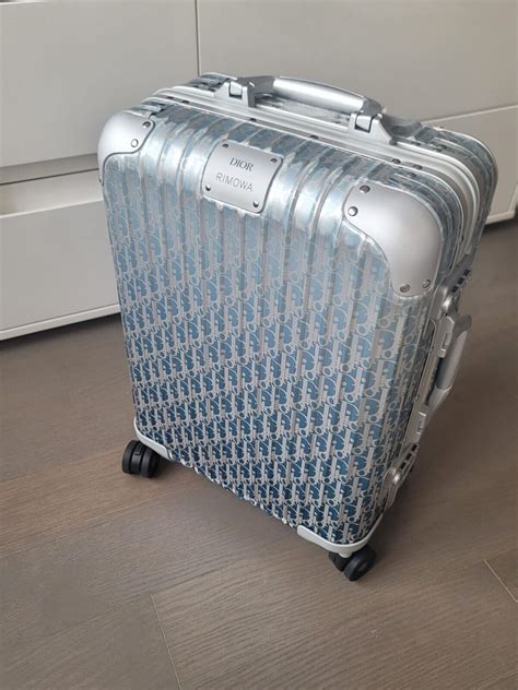 dior x rimowa price|dior rimowa suitcase.